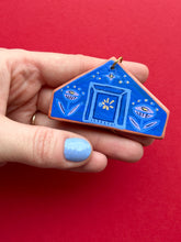 Load image into Gallery viewer, Clay House Ornament #123

