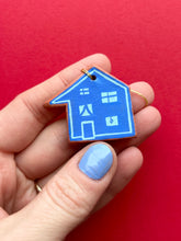 Load image into Gallery viewer, Clay House Ornament #122
