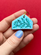 Load image into Gallery viewer, Clay House Ornament #121
