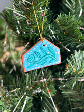 Load image into Gallery viewer, Clay House Ornament #121
