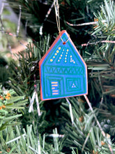 Load image into Gallery viewer, Clay House Ornament #120
