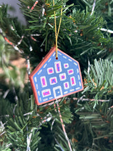Load image into Gallery viewer, Clay House Ornament #119
