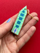 Load image into Gallery viewer, Clay House Ornament #117
