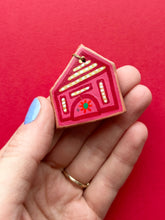 Load image into Gallery viewer, Clay House Ornament #113
