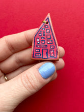 Load image into Gallery viewer, Clay House Ornament #111
