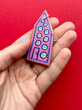 Load image into Gallery viewer, Clay House Ornament #107
