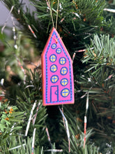 Load image into Gallery viewer, Clay House Ornament #107
