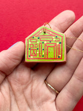 Load image into Gallery viewer, Clay House Ornament #103
