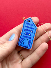 Load image into Gallery viewer, Clay House Ornament #101
