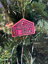 Load image into Gallery viewer, Clay House Ornament #99
