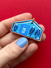 Load image into Gallery viewer, Clay House Ornament #96
