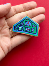 Load image into Gallery viewer, Clay House Ornament #94
