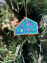 Load image into Gallery viewer, Clay House Ornament #94
