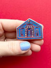 Load image into Gallery viewer, Clay House Ornament #90
