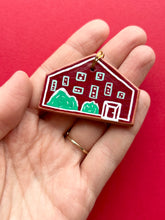 Load image into Gallery viewer, Clay House Ornament #88

