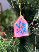 Load image into Gallery viewer, Clay House Ornament #86
