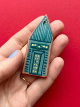 Load image into Gallery viewer, Clay House Ornament #85
