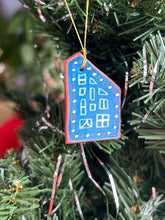 Load image into Gallery viewer, Clay House Ornament #82
