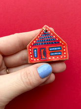 Load image into Gallery viewer, Clay House Ornament #81
