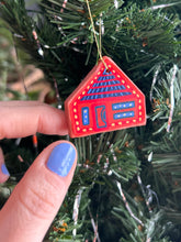 Load image into Gallery viewer, Clay House Ornament #81
