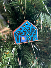 Load image into Gallery viewer, Clay House Ornament #77
