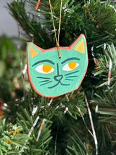 Load image into Gallery viewer, Clay Cat Ornament #42

