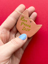 Load image into Gallery viewer, Clay Cat Ornament #43
