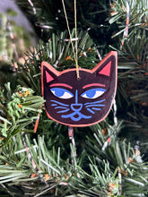 Load image into Gallery viewer, Clay Cat Ornament #43
