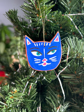 Load image into Gallery viewer, Clay Cat Ornament #44
