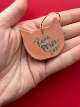 Load image into Gallery viewer, Clay Cat Ornament #46
