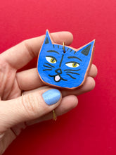 Load image into Gallery viewer, Clay Cat Ornament #51
