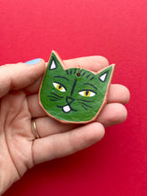 Load image into Gallery viewer, Clay Cat Ornament #52

