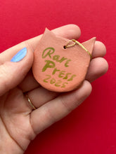 Load image into Gallery viewer, Clay Cat Ornament #57

