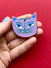 Load image into Gallery viewer, Clay Cat Ornament #58

