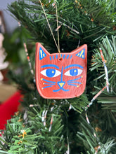 Load image into Gallery viewer, Clay Cat Ornament #59
