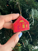 Load image into Gallery viewer, Clay House Ornament #80

