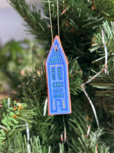 Load image into Gallery viewer, Clay House Ornament #79
