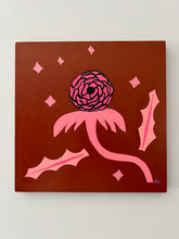 Load image into Gallery viewer, Acrylic Painting on Wood: Baby Pinky (free US shipping)
