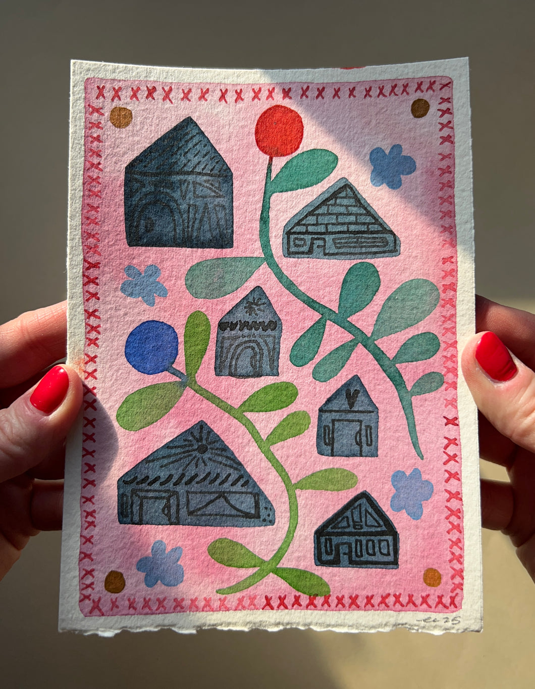 Original Watercolor Painting # 15 — 5x7”