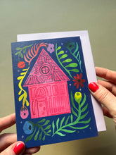 Load image into Gallery viewer, Pink House Greeting Card
