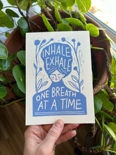 Load image into Gallery viewer, February 2026 Blockprint: Inhale Exhale (ships free)
