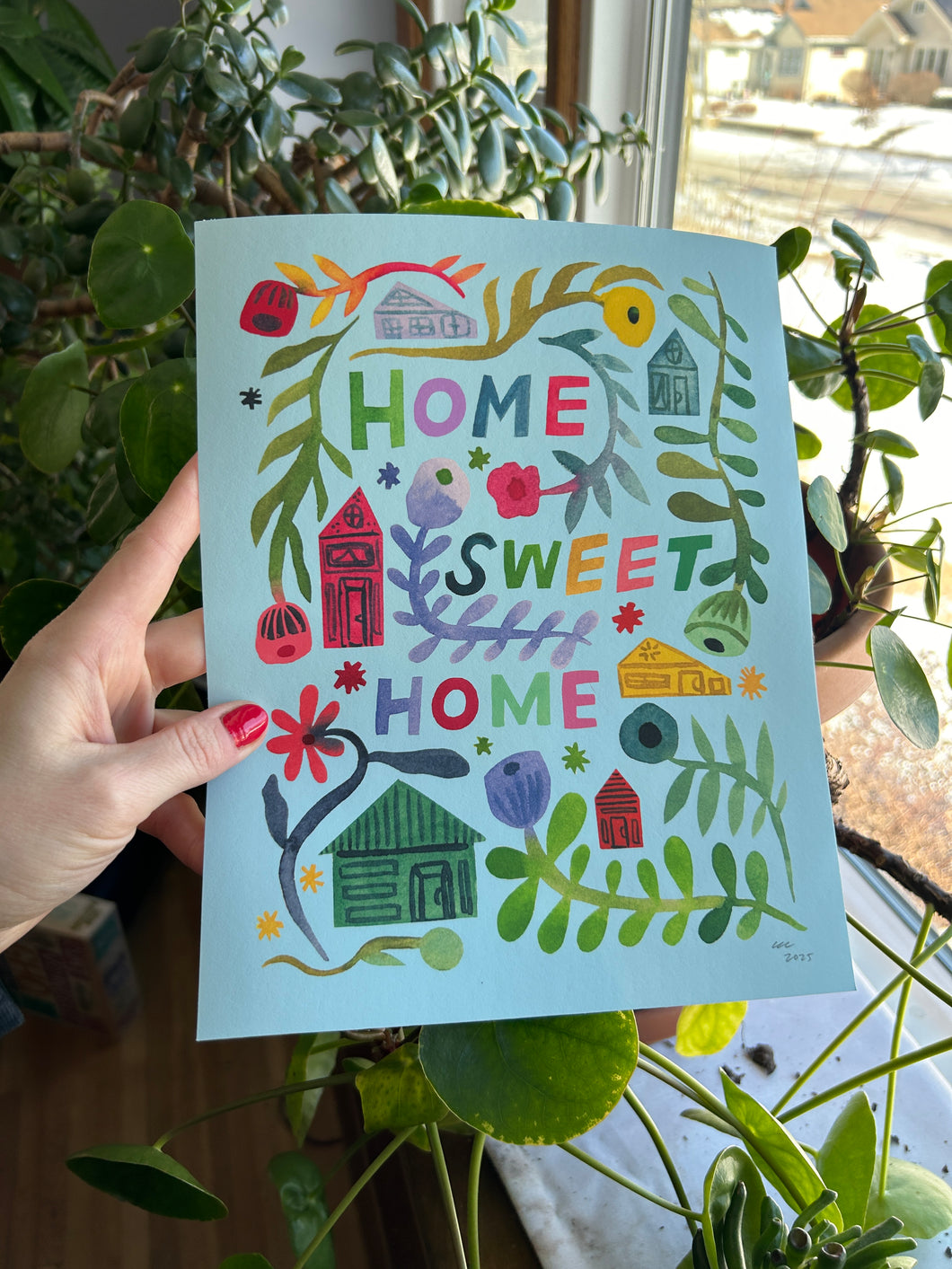 Giclée Fine Art Print: Home Sweet Home