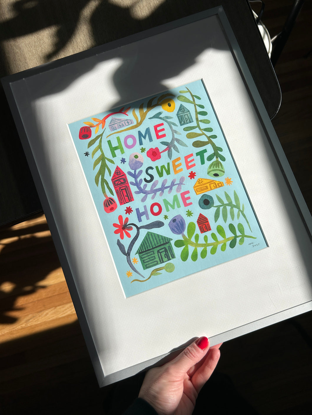 Giclée Fine Art Print: Home Sweet Home