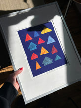 Load image into Gallery viewer, Giclée Fine Art Print: A-Frame Cabins
