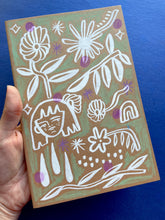 Load image into Gallery viewer, Handpainted Notebook #4
