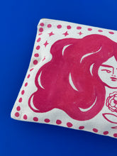 Load image into Gallery viewer, Handpainted Zipper Pouch #24
