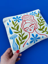 Load image into Gallery viewer, Handpainted Zipper Pouch #23
