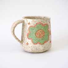 Load image into Gallery viewer, Flower Faces Handbuilt Mug ~ Collaboration with Lelu
