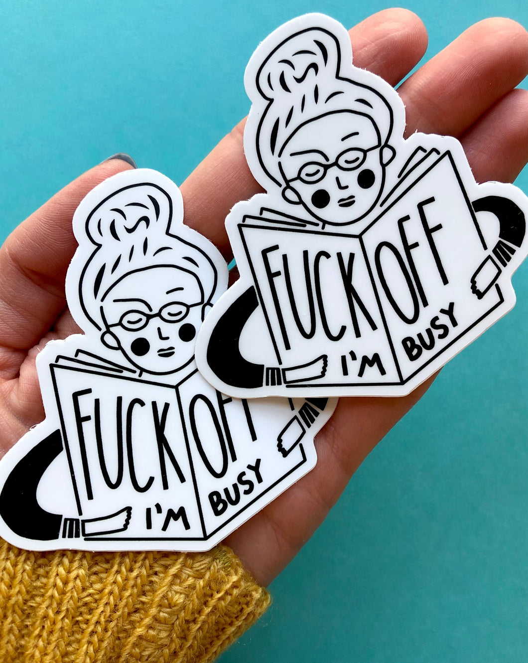 Eff Off Sticker Pack • Set of 2 • Free shipping