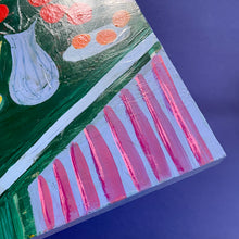 Load image into Gallery viewer, Original Painting ~ “Green Table” ~ Free US shipping included
